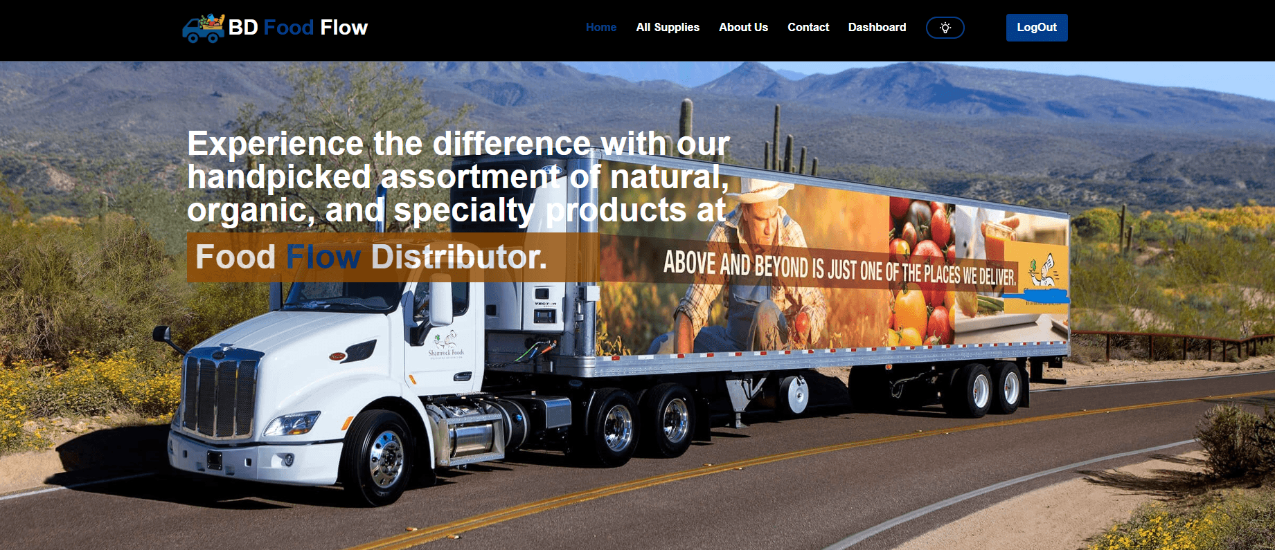 BD Food Flow - Disaster Relief Platform